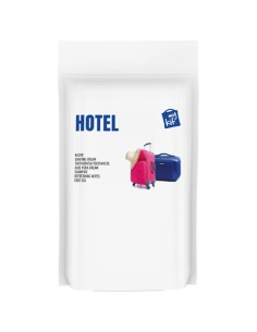Kit di cortesia per hotel in confezione di carta MyKit