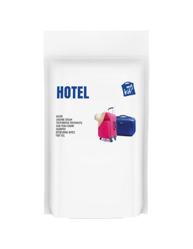 Kit di cortesia per hotel in confezione di carta MyKit