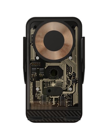 Caricabatterie wireless da 15 W con supporto per telefono da auto SCX.design V40