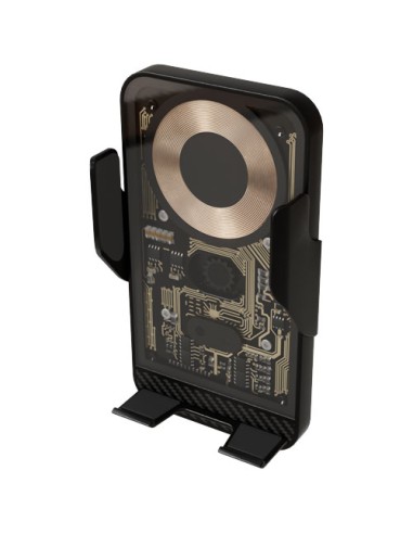 Caricabatterie wireless da 15 W con supporto per telefono da auto SCX.design V40