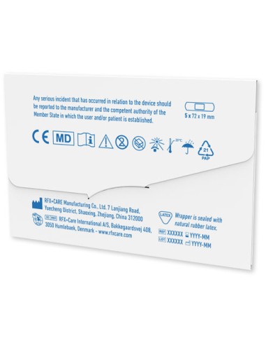 5 cerotti personalizzabili con busta stampata full color in carta kraft