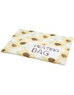 Cuscino con stampa a sublimazione riempito con semi di lino