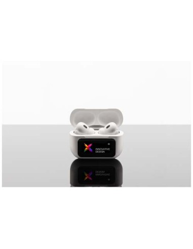 Auricolari ANC con custodia di ricarica e touchscreen interattivo SCX.design E26