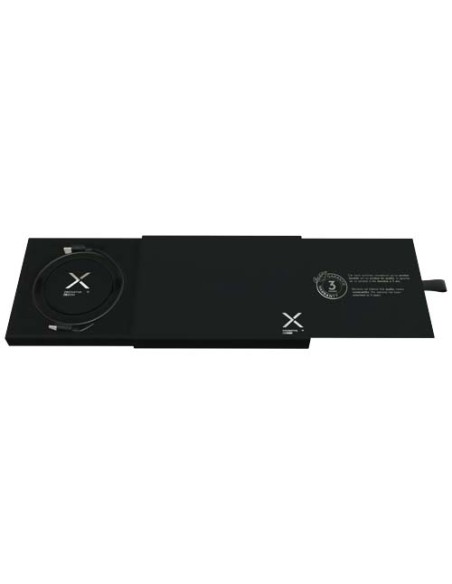 Stazione di ricarica in alluminio riciclato extra sottile da 15 W SCX.design W37