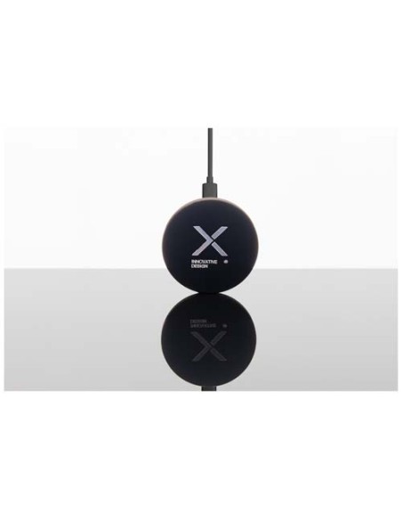 Stazione di ricarica in alluminio riciclato extra sottile da 15 W SCX.design W37