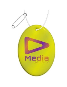 Gancio ovale leggero e catarifrangente in PVC RFX™ H-16