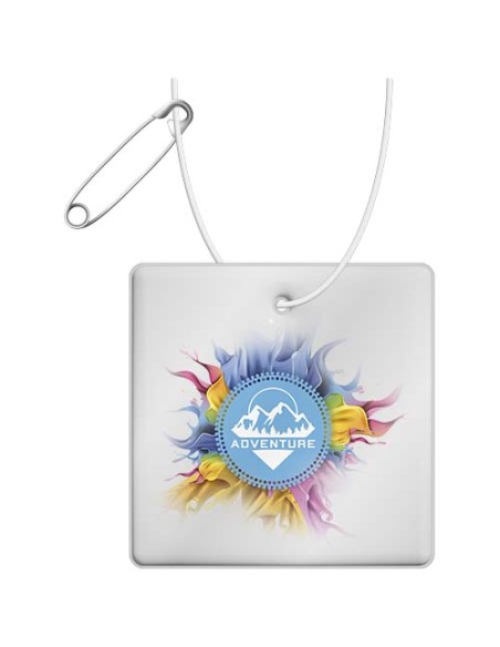 Gancio quadrato leggero e catarifrangente in PVC RFX™ H-16