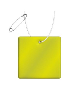 Gancio quadrato leggero e catarifrangente in PVC RFX™ H-16