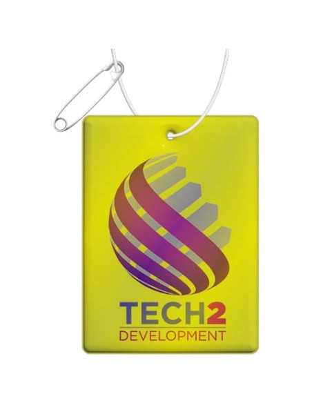 Gancio rettangolare leggero e catarifrangente in PVC di grandi dimensioni RFX™ H-12