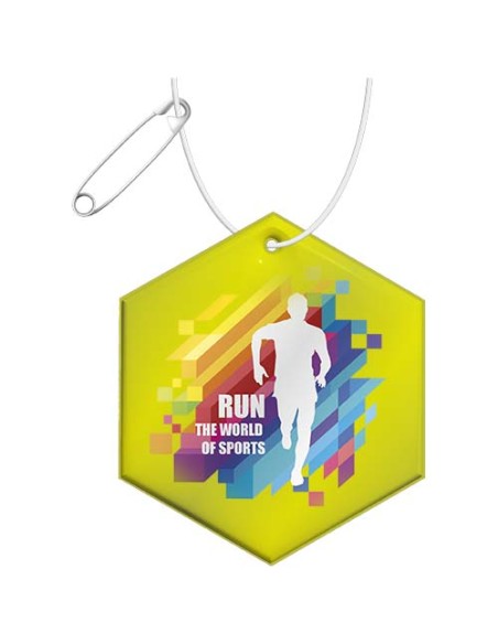 Gancio esagonale leggero catarifrangente in PVC RFX™ H-12