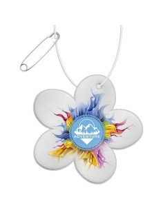 Gancio a forma di fiore leggero e catarifrangente in PVC RFX™ H-13