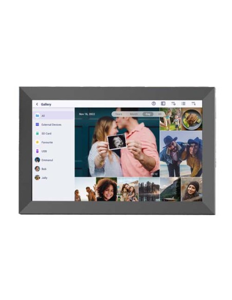 Cornice per fotografie digitali da 15,6" Wi-Fi Prixton Prado XL