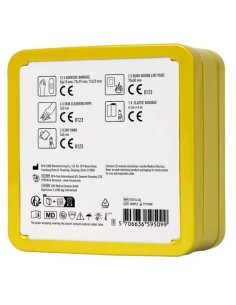 Kit di primo soccorso in scatola di latta Mykit