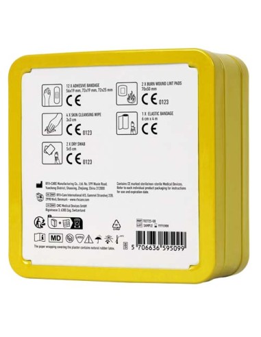 Kit di primo soccorso in scatola di latta Mykit