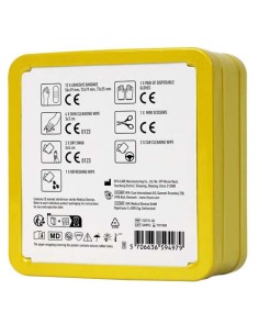 Kit di primo soccorso in scatola di latta per auto MyKit