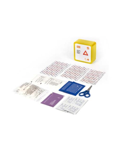 Kit di primo soccorso in scatola di latta per auto MyKit
