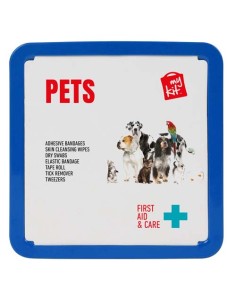 Kit di primo soccorso in scatola di latta per animali domestici MyKit