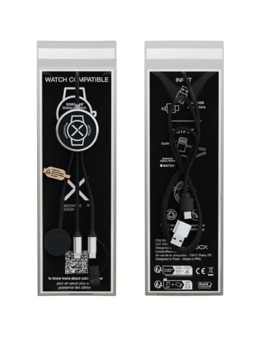 Cavo di ricarica per smartwatch 7-in-1 SCX.design C34