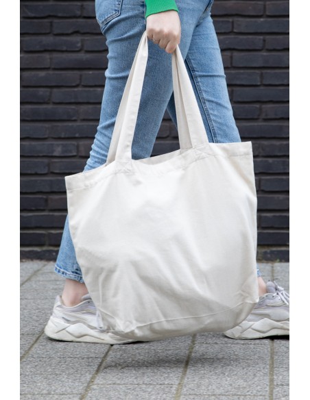 Shopper in rcanvas Impact Aware™ 240 gm2 con tasca non tinta