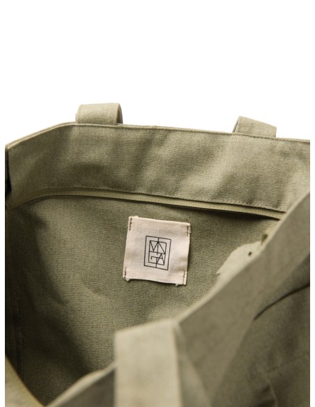 VINGA Hilo AWARE™ borsa con zip in tela riciclata