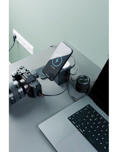 Caricatore GaN 105W cavo retrattile Urban Vitamin Sacramento