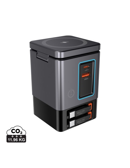 Caricatore GaN 105W cavo retrattile Urban Vitamin Sacramento