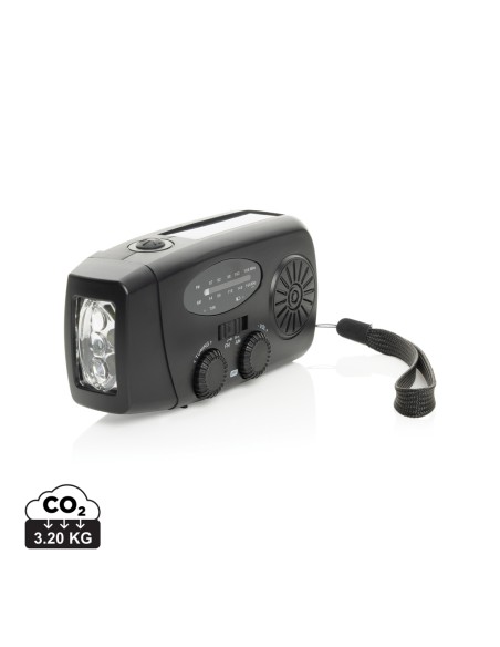 Radio d'emergenza RescueWave in plastica riciclata RCS