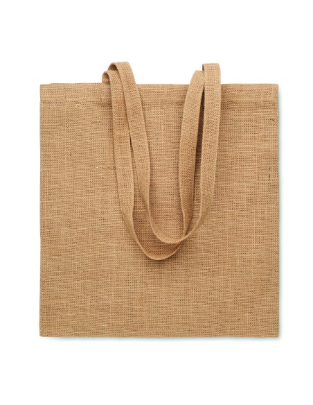Shopper con manico lungo in iuta