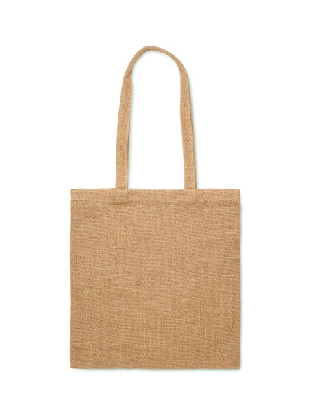 Shopper con manico lungo in iuta