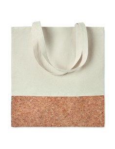 Shopper c/dettagli in sughero
