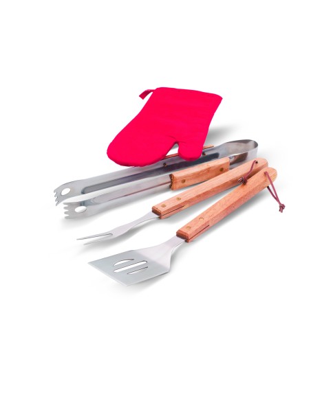 Grembiule con 3 utensili