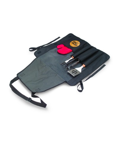 Grembiule con 3 utensili