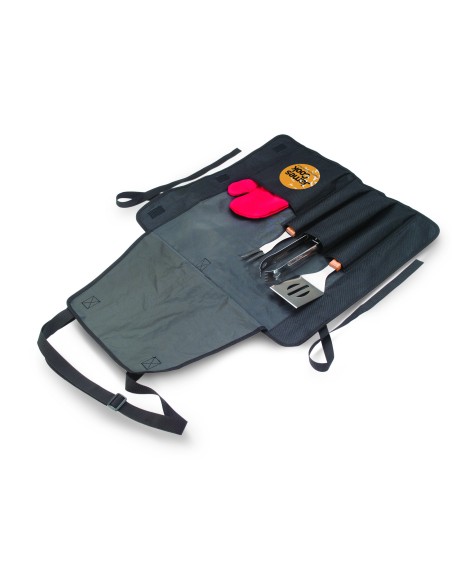 Grembiule con 3 utensili