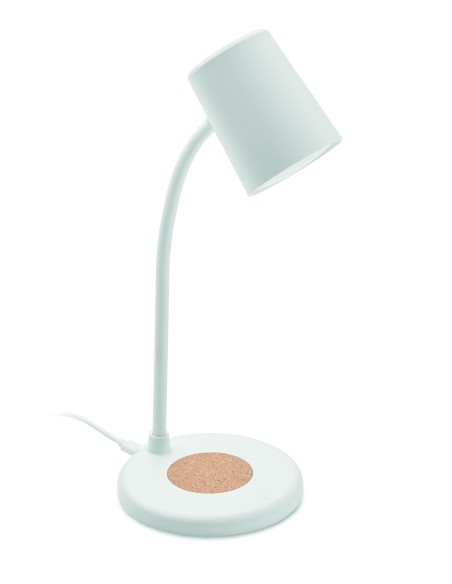 Caricatore wireless e lampada