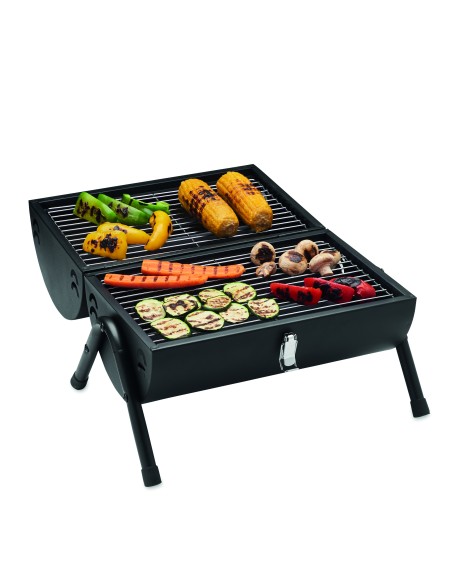 Barbecue portatile con camino