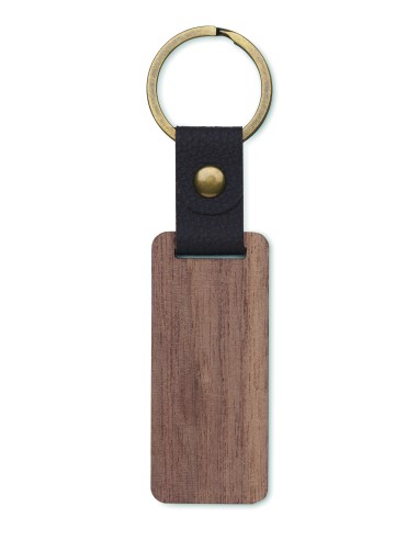 Portachiavi in noce e PU