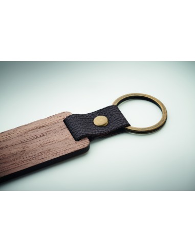 Portachiavi in noce e PU