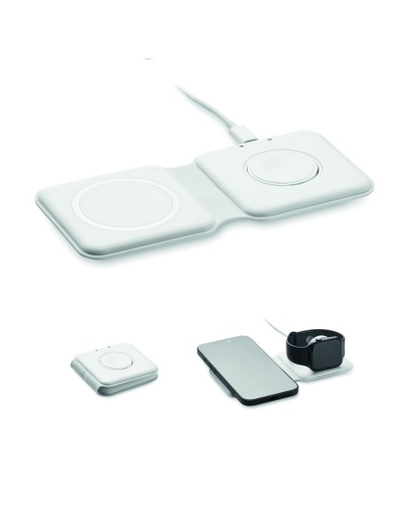 Caricatore 2 in 1 pieghevole 15W