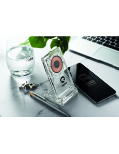 Caricabatterie wireless in acrilic