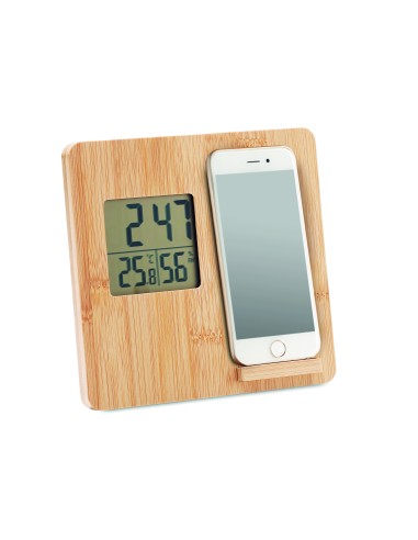 Stazione meteo in bamboo