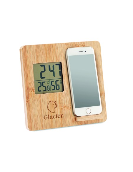 Stazione meteo in bamboo