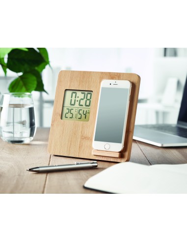 Stazione meteo in bamboo