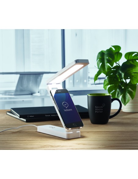 Lampada e caricatore wireless