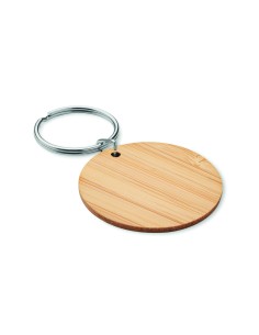 Portachiavi rotondo in bamboo