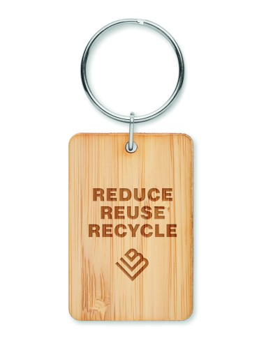 P.chiavi rettangolare in bambù