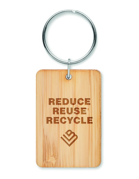 P.chiavi rettangolare in bambù