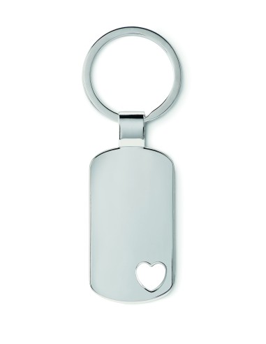 Portachiavi rettangolare/cuore