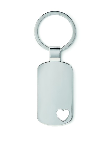 Portachiavi rettangolare/cuore