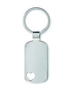 Portachiavi rettangolare/cuore