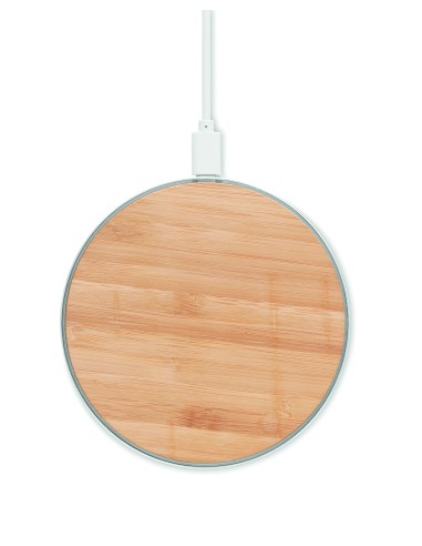 Caricatore wireless in bamboo